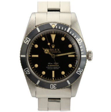 Rolex Stainless Steel James Bond Submariner Wristwatch Ref 5508