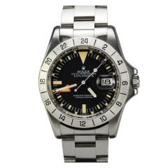 Rolex Stainless Steel Explorer II Steve McQueen Wristwatch Ref 1655