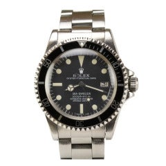 Rolex Stainless Steel Sea-Dweller Wristwatch Ref 1665