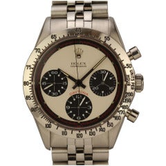 Vintage Rolex Rolex Daytona Paul Newman Wristwatch Ref 6239