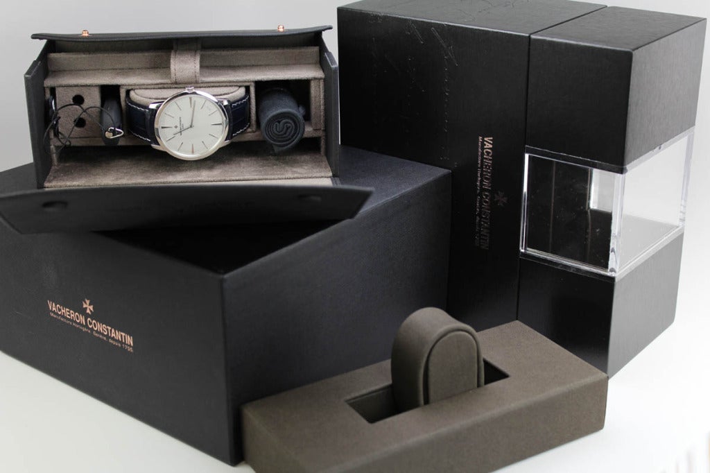 Vacheron Constantin Platinum Patrimony Contemporaine Wristwatch 2