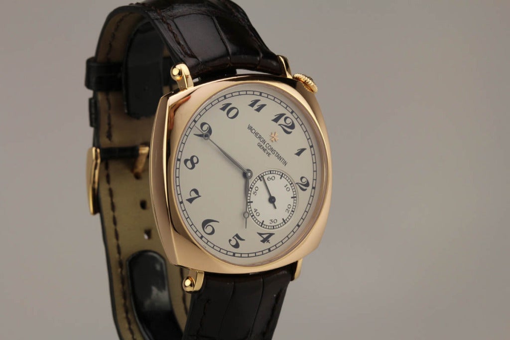 Men's Vacheron Constantin Rose Gold Historiques American 1921 Wristwatch