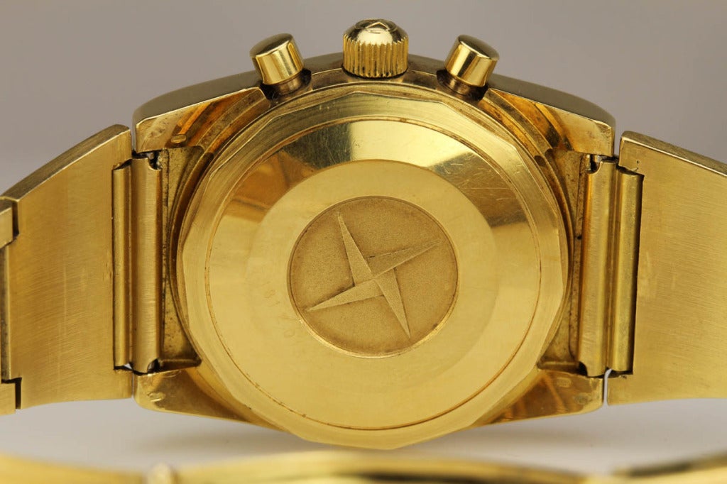 Men's Zenith Yellow Gold El Primero Chronograph Wristwatch