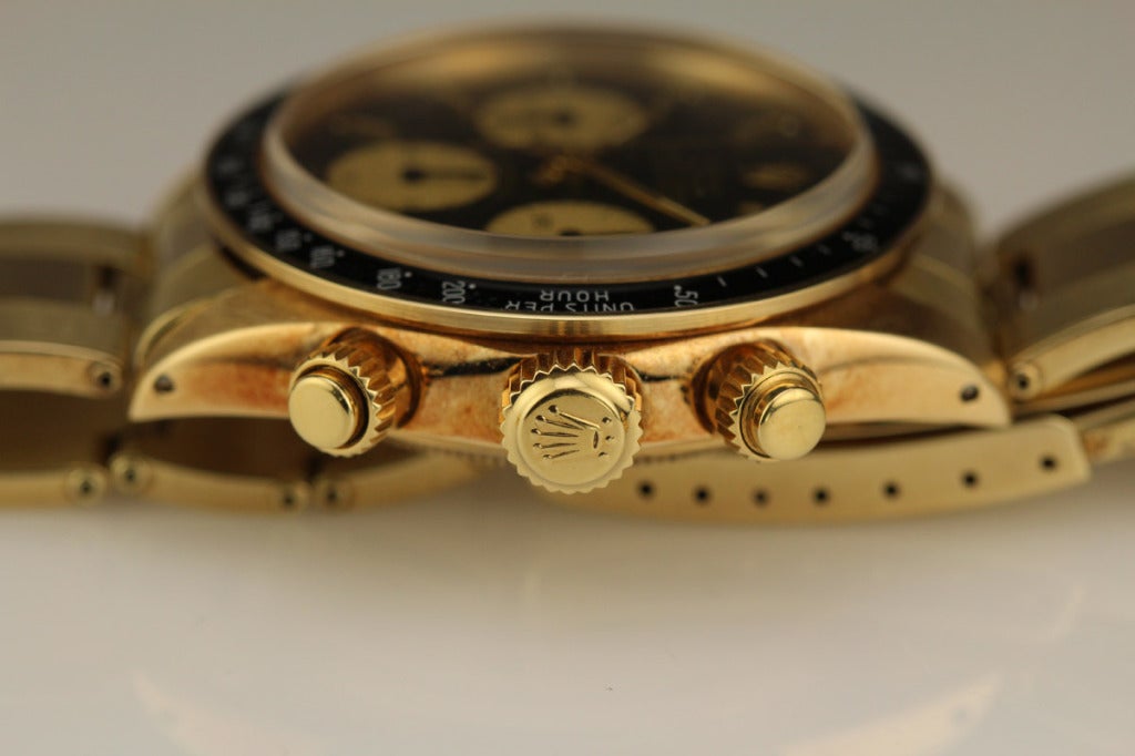 rolex daytona 6263 14k gold