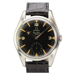 Vintage Omega Stainless Steel Ranchero Wristwatch circa 1950s