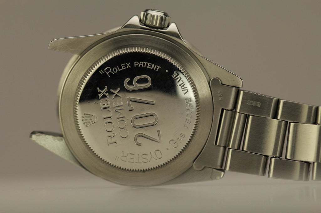 Rolex Stainless Steel Comex Sea-Dweller Wristwatch Ref 1665 circa 1970s 1