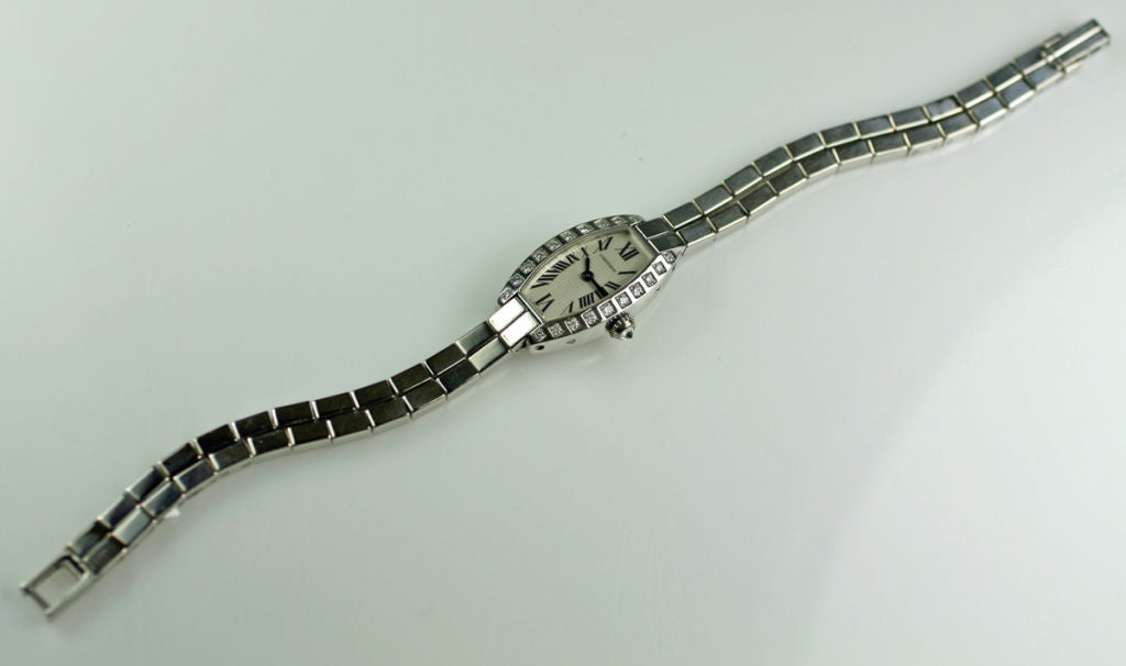 CARTIER White Gold & Diamond 