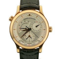 Jaeger-LeCoultre 18k Rose Gold World Time