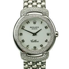 Rolex Cellini Lady's Diamond Watch