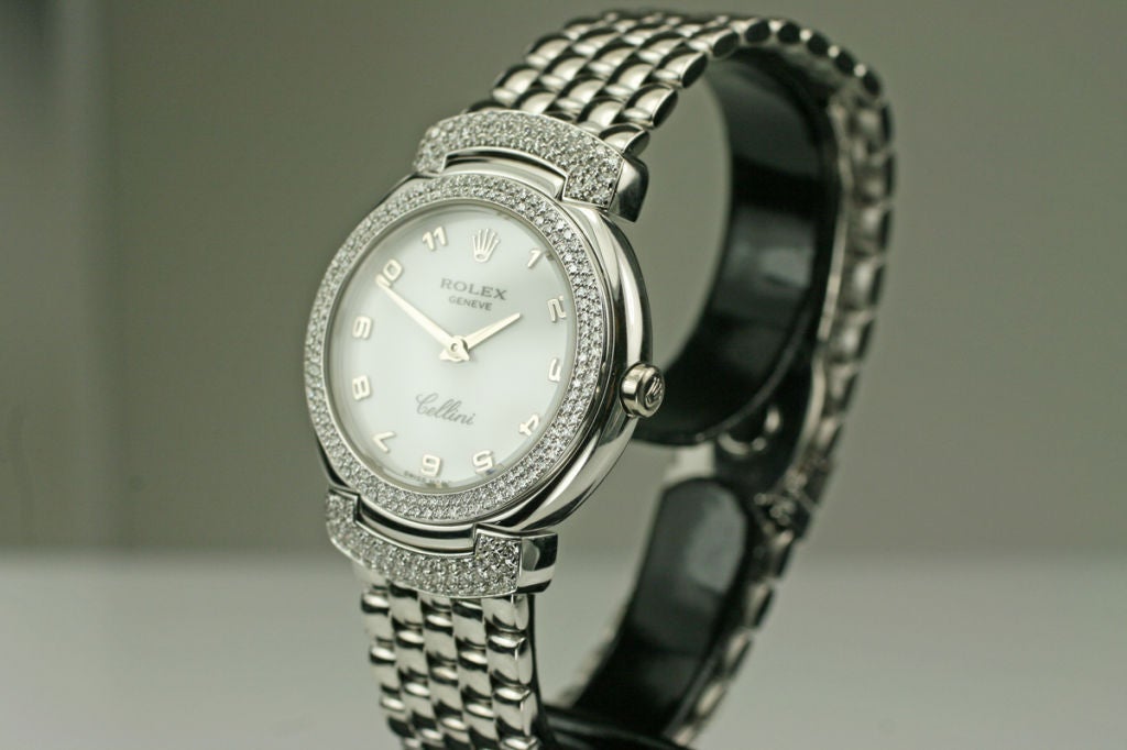 Women's Rolex Cellini Lady's Diamond Watch