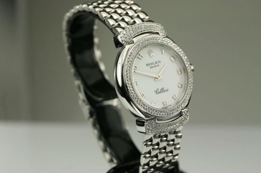 Rolex Cellini Lady's Diamond Watch 1