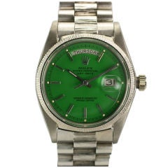 Rolex  Day-Date Green "Stella Dial Presidential" Ref 1807