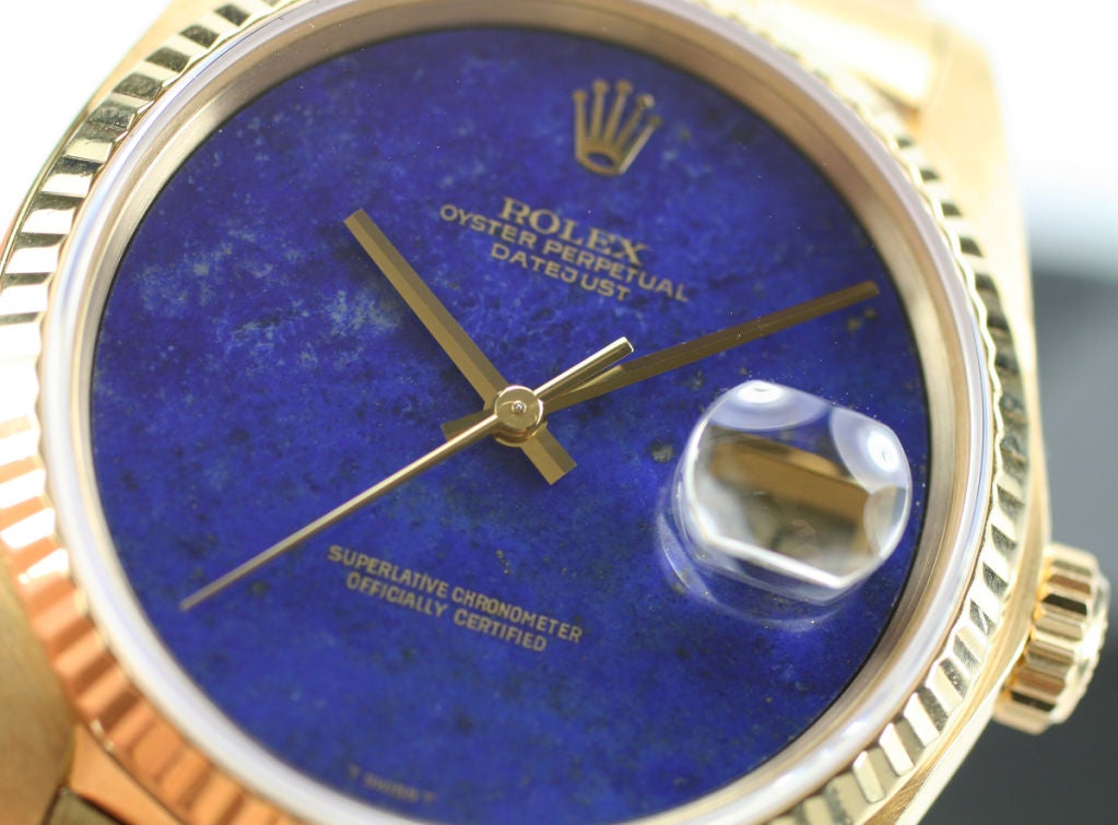 rolex datejust lapis lazuli