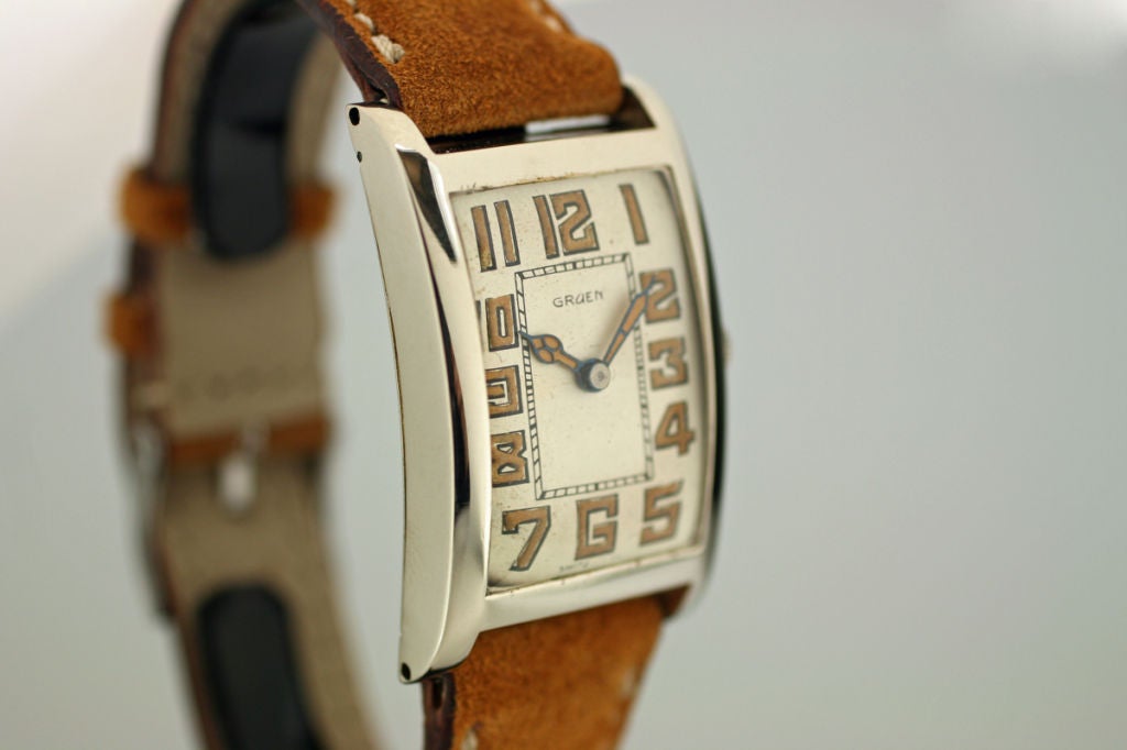 gruen art deco watch