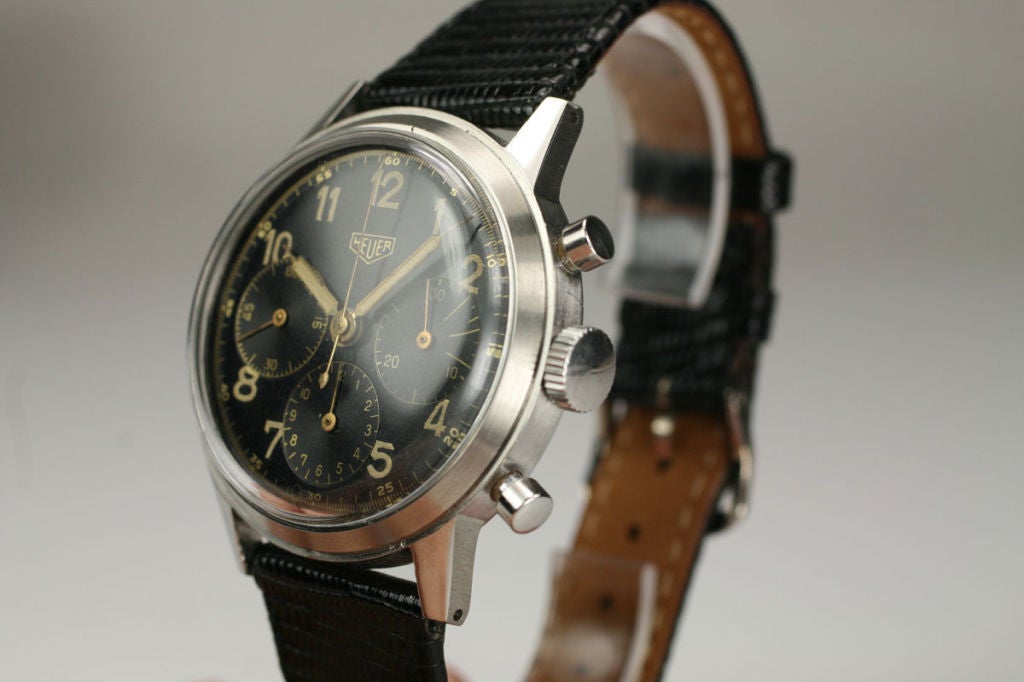 heuer vintage chronograph