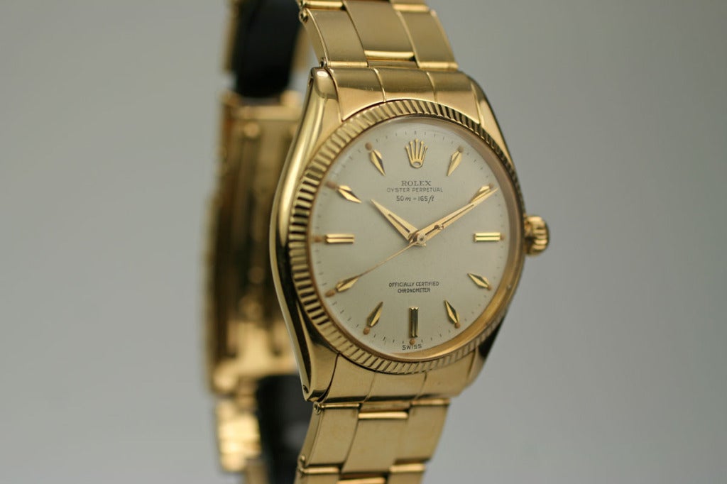 ROLEX Chronometer Yellow Gold Ref 6567 1