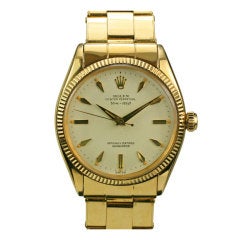 ROLEX Chronometer Yellow Gold Ref 6567