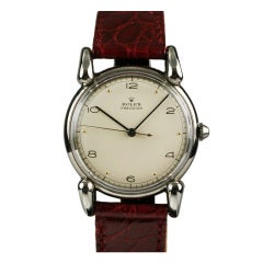 ROLEX Stainless Steel Precision Wristwatch Ref 4417 c. 1950's