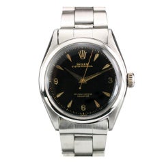 ROLEX Edelstahl Oyster Perpetual Ref 6084 ca. 1950er Jahre