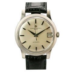 VACHERON & CONSTANTIN Stainless Steel Wristwatch circa 1960s