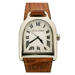 RALPH LAUREN Stainless Steel Medium " Stirrup "
