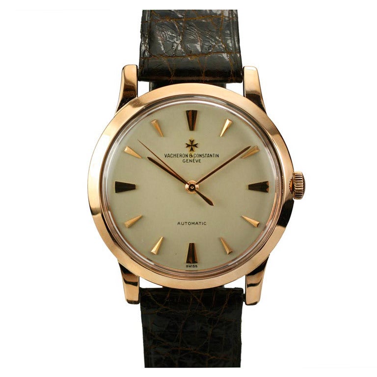 VACHERON & CONSTANTIN Rose Gold Automatic Ref 6038