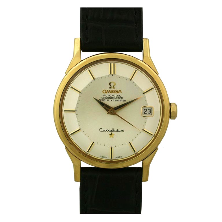 OMEGA Yellow Gold Constellation Chronometer Ref 168005 c.1960
s