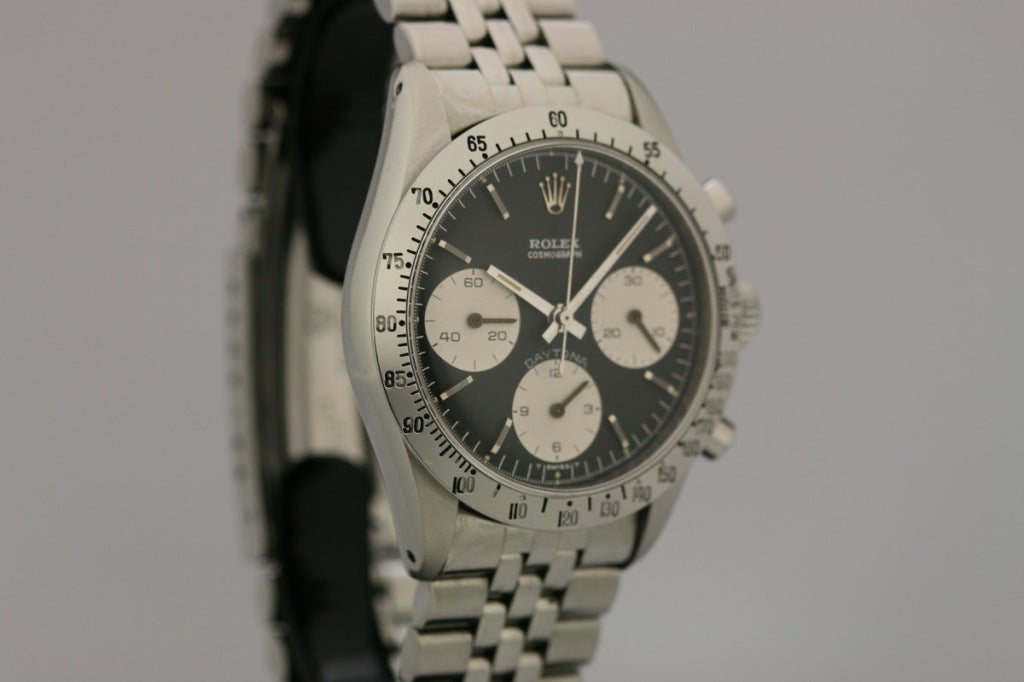Men's Rolex Stainless Steel Cosmograph Daytona Wristwatch Ref 6262
