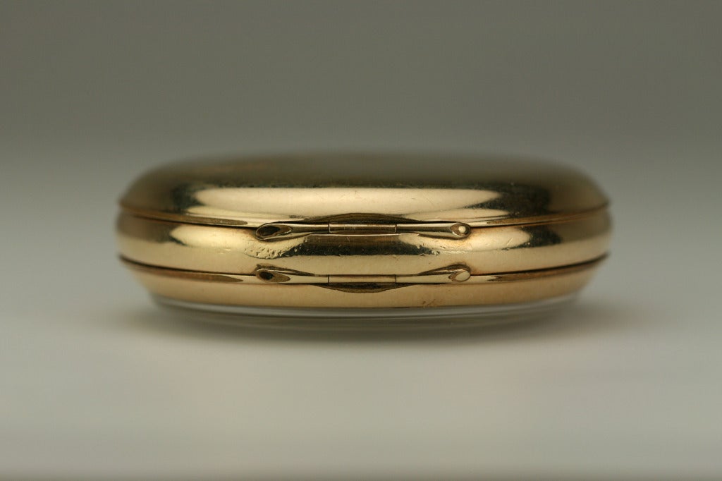 Rolex Yellow Gold Pocket Watch circa 1940s 4