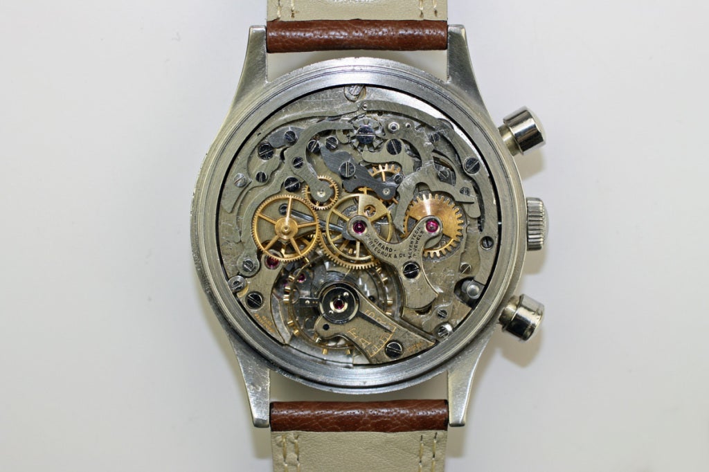 Girard-Perregaux Stainless Steel Chronograph Wristwatch 2