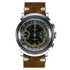 Rolex Rare Stainless Steel Chronograph Wristwatch Ref 2916