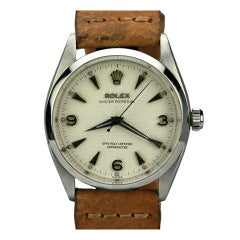 Rolex Stainless Steel Chronometer Wristwatch Ref 6564