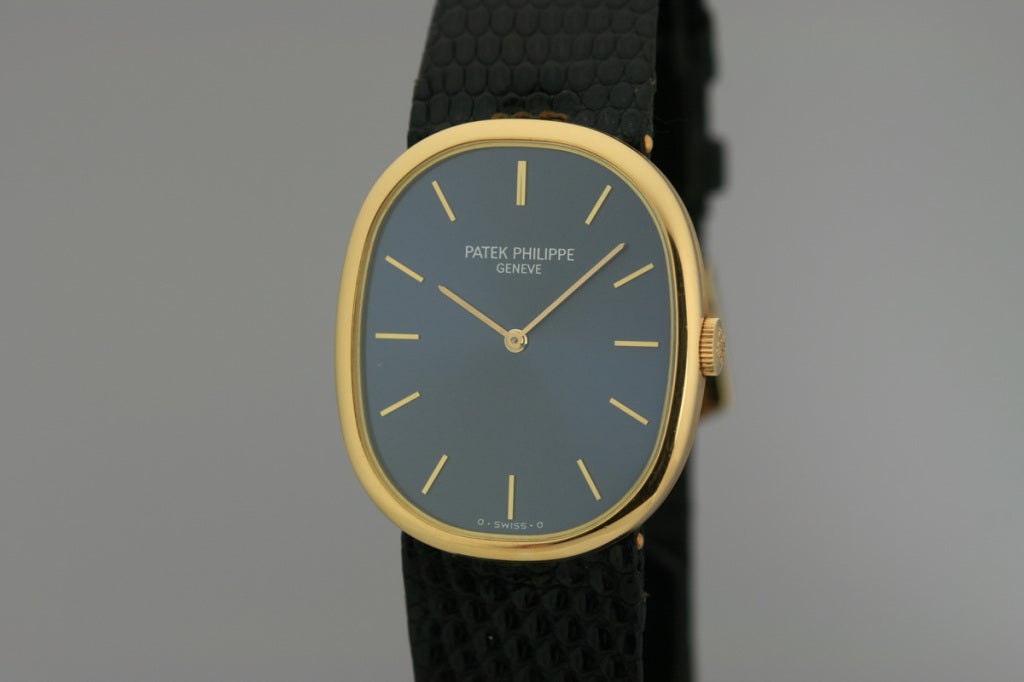Patek Philippe Yellow Gold Ellipse Wristwatch Ref 3848 2