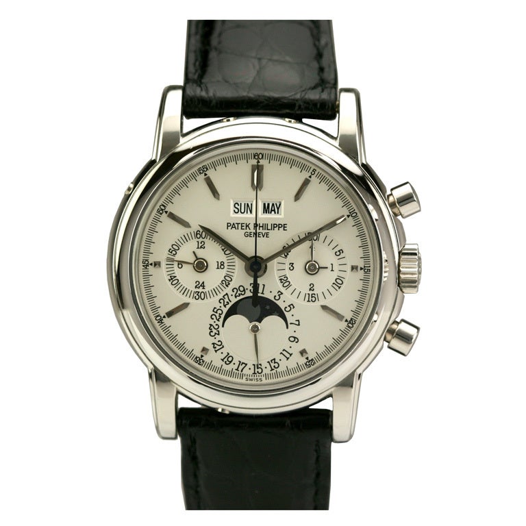 Patek Philippe PlatinumRef 3970EP Perpetual Calendar Chronograph