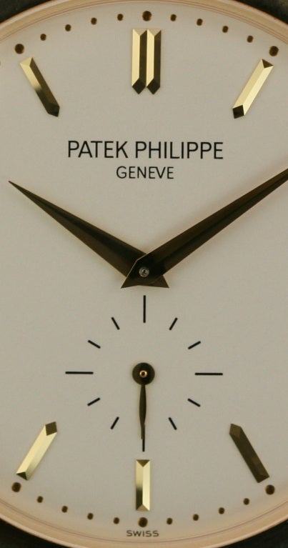 Patek Philippe Yellow Gold Calatrava Wristwatch Ref 5196J  2
