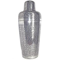 Tiffany & Co. Silver Cocktail Shaker 3pts