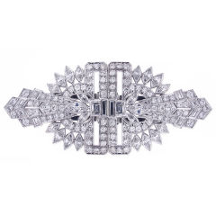 Art Deco Diamond Clips 5