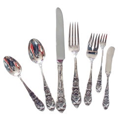 Tuttle Richelieu Full Sterling Silver Flatware set