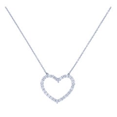 Tiffany & Co. Diamond Heart Pendant