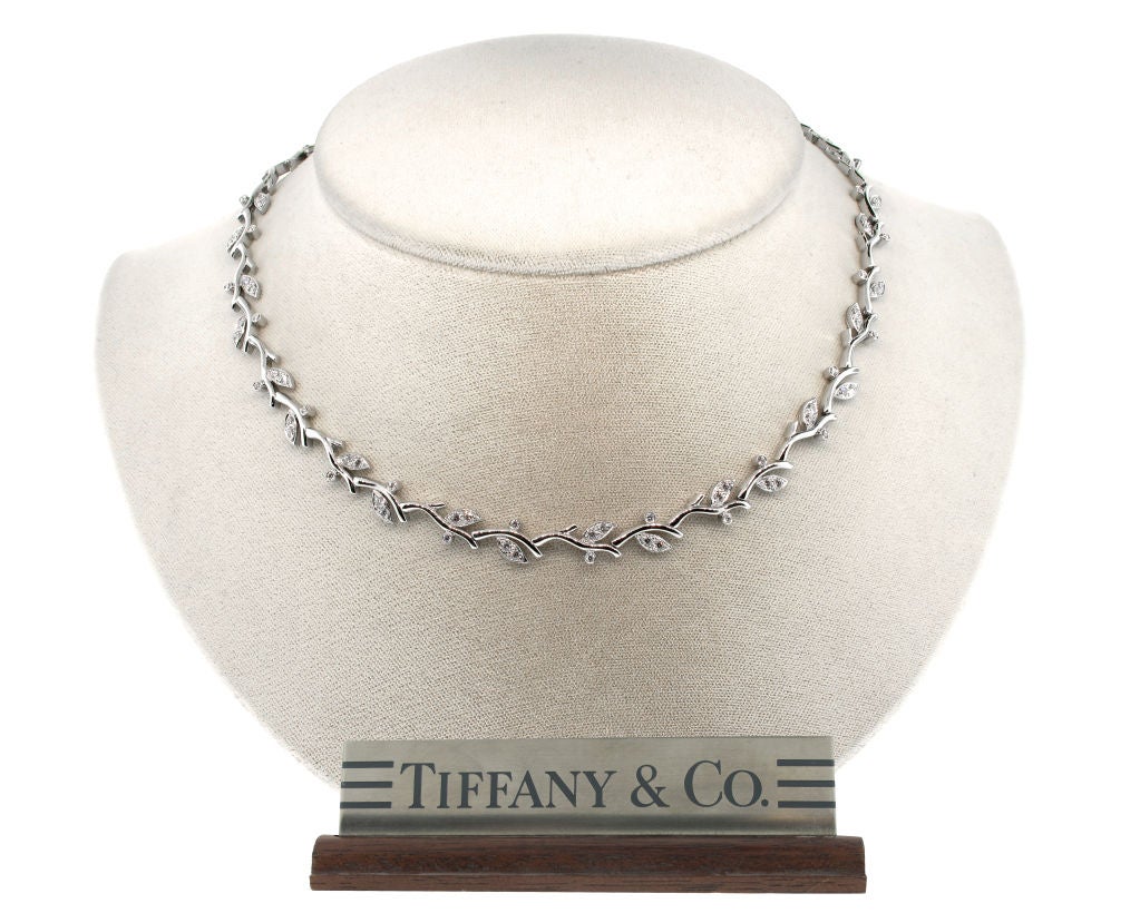 Tiffany Diamond Garland Necklace