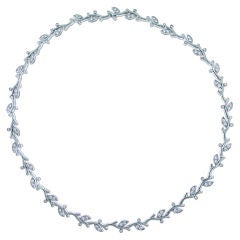 Tiffany Diamond Garland Necklace