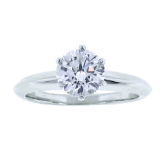 TIFFANY Classic Diamond Engagement Ring