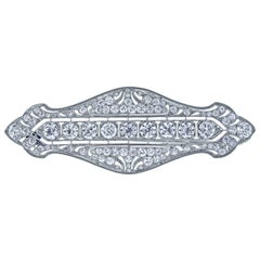 TIFFANY & CO. Belle Époque Diamond Brooch