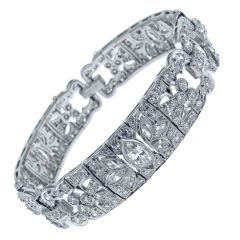 Art Deco Diamond Bracelet 5
