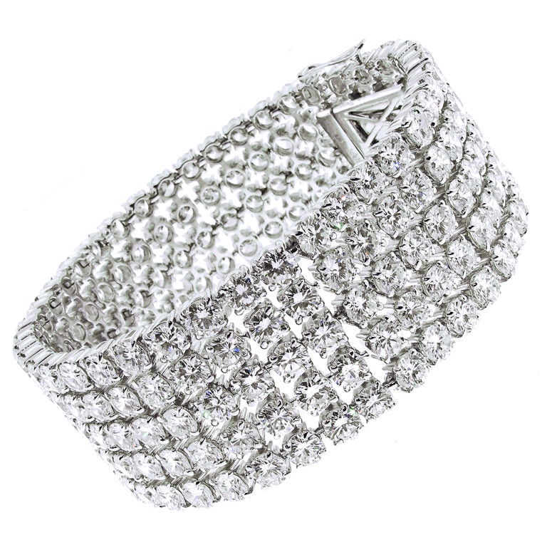 Diamond bracelet at 1stdibs