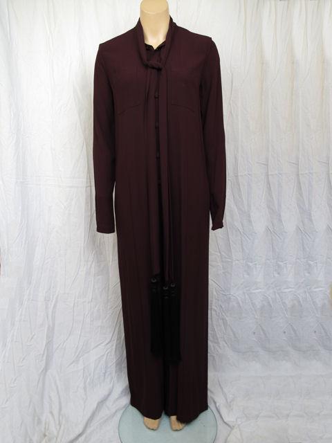 JEAN PAUL GAULTIER Burgundy Jumpsuit