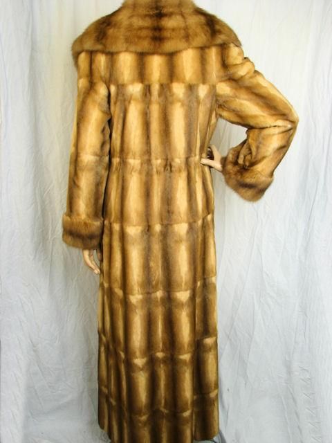 Stunning Giuliana Teso Sable & Summer Ermine Opera Coat For Sale 2