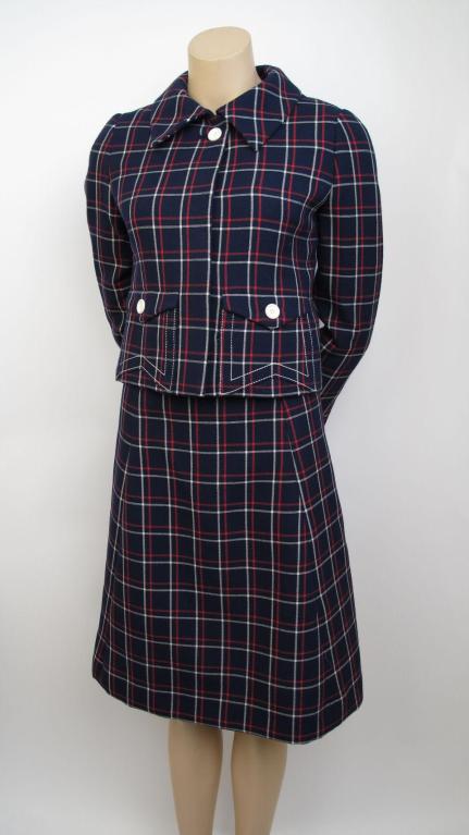 GALANOS For Amelia Gray 2pc Belted Dress Ensemble