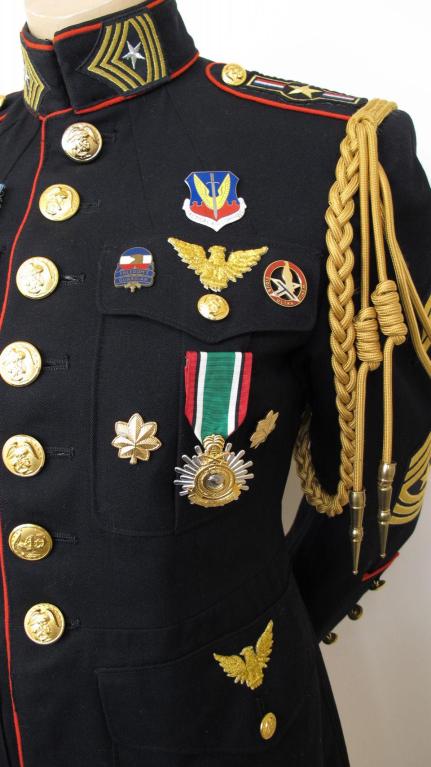 Women's GAIL DAUER Black Military Jacket