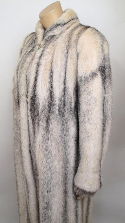 JAY LENNAD FURS Long Haired Mink Coat For Sale 1